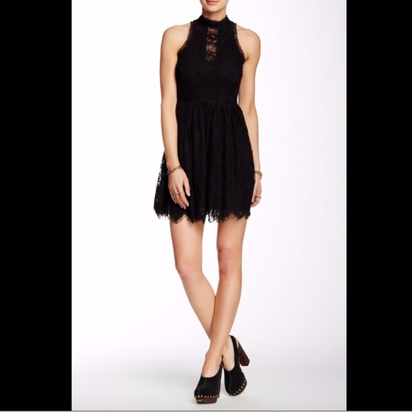 NWT Free People Women's Lace Verushka Mini Dress - Picture 3 of 8